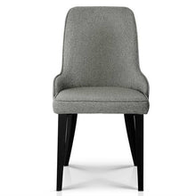 Load image into Gallery viewer, 2x Dining Chairs - Fabric - Grey