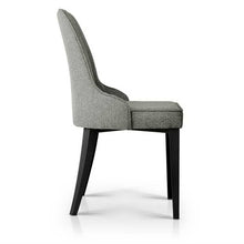 Load image into Gallery viewer, 2x Dining Chairs - Fabric - Grey
