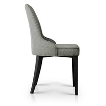 Load image into Gallery viewer, 2x Dining Chairs - Fabric - Grey