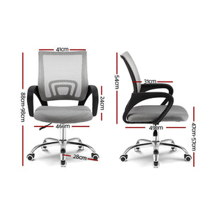 Office, Computer or Gaming Chair - Executive Mesh - Mid Back - Grey