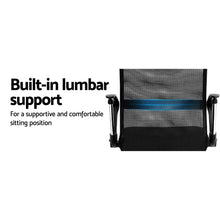 Load image into Gallery viewer, Office Chair - Gaming Chair - Tilt - Adjustable - Executive Mesh - Mid Back - Black