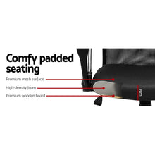 Load image into Gallery viewer, Office Chair - Gaming Chair - Tilt - Adjustable - Executive Mesh - Mid Back - Black