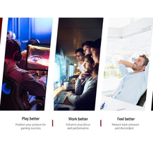 Load image into Gallery viewer, Gaming Chair - Racing Style - PU Leather - Gas Lift/Swivel - Lumbar Support - Padded Armrests - 6 Colours (Black, Blue, Green, Grey, Orange, Red)