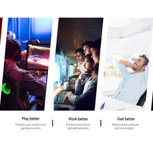 Load image into Gallery viewer, Gaming Chair - Racing Style - PU Leather - Gas Lift/Swivel - Lumbar Support - Padded Armrests - 6 Colours (Black, Blue, Green, Grey, Orange, Red)