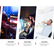 Load image into Gallery viewer, Gaming Chair - Racing Style - PU Leather - Gas Lift/Swivel - Lumbar Support - Padded Armrests - 6 Colours (Black, Blue, Green, Grey, Orange, Red)