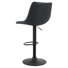 Load image into Gallery viewer, 2x Chair Stools - Classic Vintage Leather - Gas Lift/Swivel - Brown, Black
