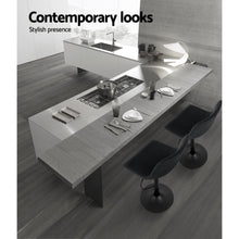 Load image into Gallery viewer, 2x Chair Stools - Classic Vintage Leather - Gas Lift/Swivel - Brown, Black
