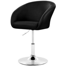 Load image into Gallery viewer, Chair Stool - Gas Lift/Swivel - Leather - Circular - Black
