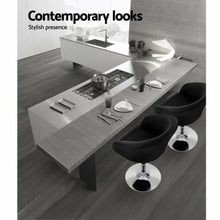 Load image into Gallery viewer, Chair Stool - Gas Lift/Swivel - Leather - Circular - Black
