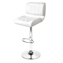 Load image into Gallery viewer, 2x Chair Stools - PU Leather - Gas Lift - 2 Colours - Black, White
