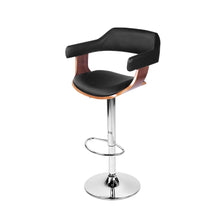 Load image into Gallery viewer, Chair Stool - Wood/Leather/Chrome - Gas Lift - 2 Colours - White, Black
