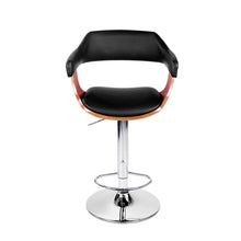 Load image into Gallery viewer, Chair Stool - Wood/Leather/Chrome - Gas Lift - 2 Colours - White, Black

