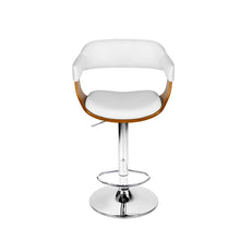 Load image into Gallery viewer, Chair Stool - Wood/Leather/Chrome - Gas Lift - 2 Colours - White, Black
