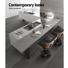 Load image into Gallery viewer, Chair Stool - Leather - Gas Lift/Swivel - Black
