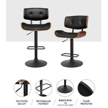 Load image into Gallery viewer, Chair Stool - Leather - Gas Lift/Swivel - Black
