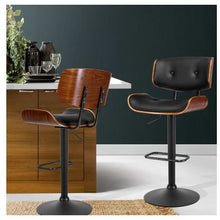 Load image into Gallery viewer, Chair Stool - Leather - Gas Lift/Swivel - Black
