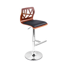 Load image into Gallery viewer, 2x Chair Stools - Wood - Gas Lift - 2 Colours - White, Black
