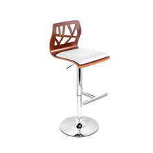 Load image into Gallery viewer, 2x Chair Stools - Wood - Gas Lift - 2 Colours - White, Black
