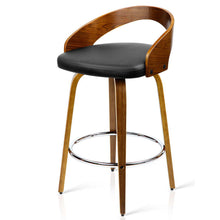 Load image into Gallery viewer, 2x Chair Stools - Wood - Black
