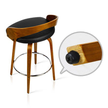 Load image into Gallery viewer, 2x Chair Stools - Wood - Black
