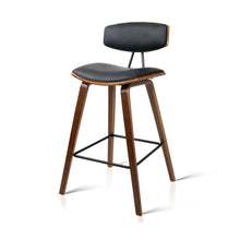 Load image into Gallery viewer, 2x Chair Stools - PU Leather - Black
