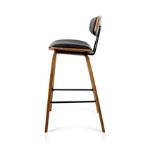 Load image into Gallery viewer, 2x Chair Stools - PU Leather - Black
