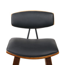 Load image into Gallery viewer, 2x Chair Stools - PU Leather - Black
