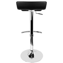 Load image into Gallery viewer, 2x Chair Stools - Leather - PU Gas Lift - Black
