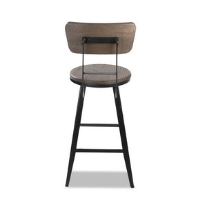 Industrial Swivel Chair Stool - Black