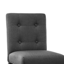 Load image into Gallery viewer, 2x French Provincial Chair Stools - Wooden - Charcoal
