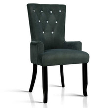 Load image into Gallery viewer, Artiss French Provincial Dining Chair - Grey
