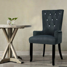 Load image into Gallery viewer, Artiss French Provincial Dining Chair - Grey
