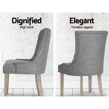 Load image into Gallery viewer, Artiss French Provincial Dining Chair - Grey
