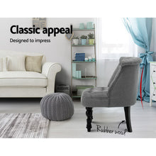 Load image into Gallery viewer, Waiting Room Chair - Lorraine - Grey
