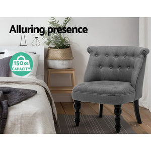 Waiting Room Chair - Lorraine - Grey