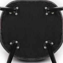 Load image into Gallery viewer, Modern Dining or Waiting Room Chair - Velvet - Iron Legs - Dark Grey
