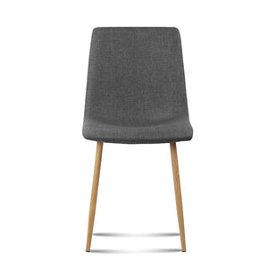 4x Collins Dining or Waiting Room Chairs - Dark Grey