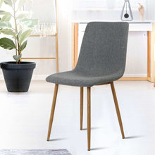 Load image into Gallery viewer, 4x Collins Dining or Waiting Room Chairs - Dark Grey
