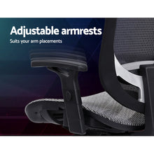 Load image into Gallery viewer, Office, Computer or Gaming Chair - Reclining Mesh Net Seating - Grey
