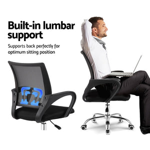 Office, Computer or Gaming Chair - Executive Mesh - Mid Back - Black