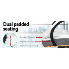 Load image into Gallery viewer, PU Leather Padded Office Desk Computer Chair - White
