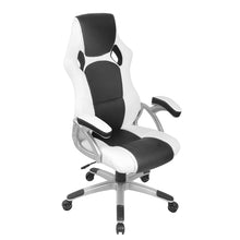 Load image into Gallery viewer, Gaming Chair Office Chair - PU Leather - Racing Style - 2 Colours - Black/White &amp; Black/Grey
