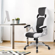 Load image into Gallery viewer, Gaming Chair Office Chair - PU Leather - Racing Style - 2 Colours - Black/White &amp; Black/Grey
