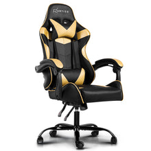 Load image into Gallery viewer, Artiss Office Chair Gaming Chair Computer Chairs Recliner PU Leather Seat Armrest Black Golden
