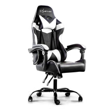 Load image into Gallery viewer, Artiss Gaming Office Chairs Computer Seating Racing Recliner Racer Black White
