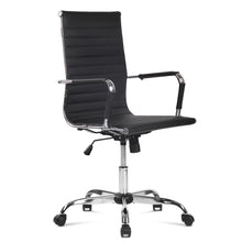 Load image into Gallery viewer, Office Chair - Eames Replica - Executive High Back Seating - PU Leather - Black
