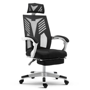 Gaming Chair - Office Chair - Recliner - Rotatable - Adjustable - White