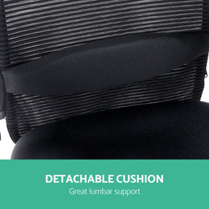 Mesh High Back Office Desk Chair - Black