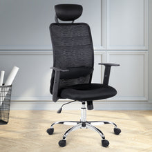 Load image into Gallery viewer, Mesh High Back Office Desk Chair - Black
