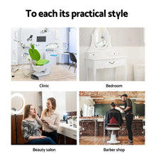 Load image into Gallery viewer, Chair Stool - Salon - Barber - Swivel - Saddle - Gas Lift - Black
